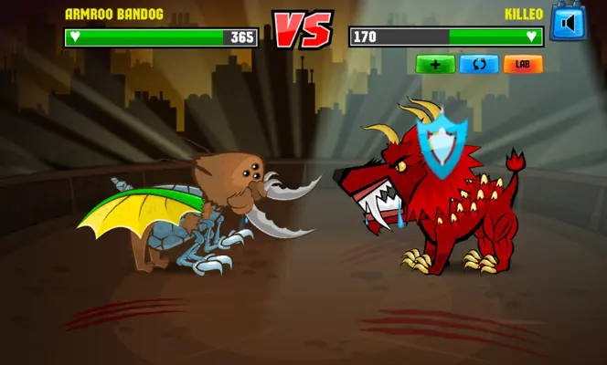 Mutant Fighting Cup android App screenshot 2